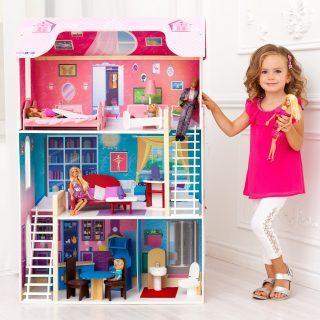 Кукольный домик для Барби - мечта каждой девочки!